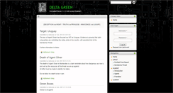 Desktop Screenshot of deltagreen.mageblade.org