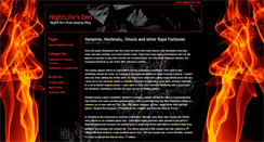Desktop Screenshot of nightlife.mageblade.org